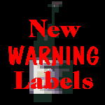 Warning Labels For Liquor Bottles